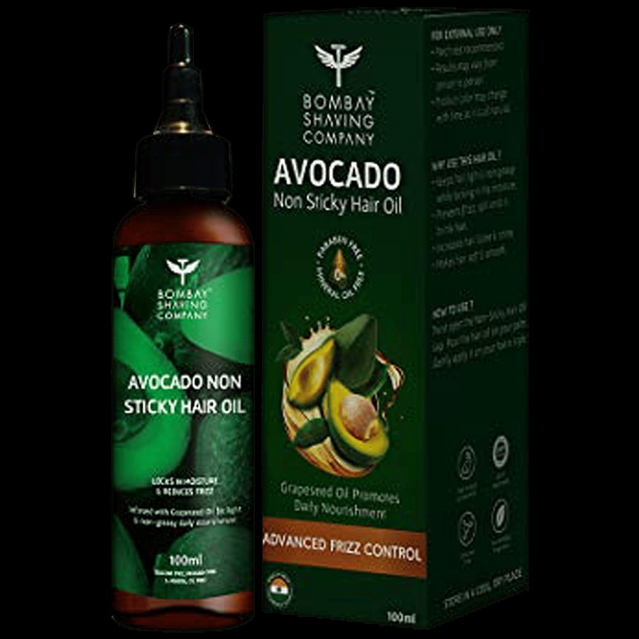 Bombay Shaving Company Avocado Moisturising Hair Oil