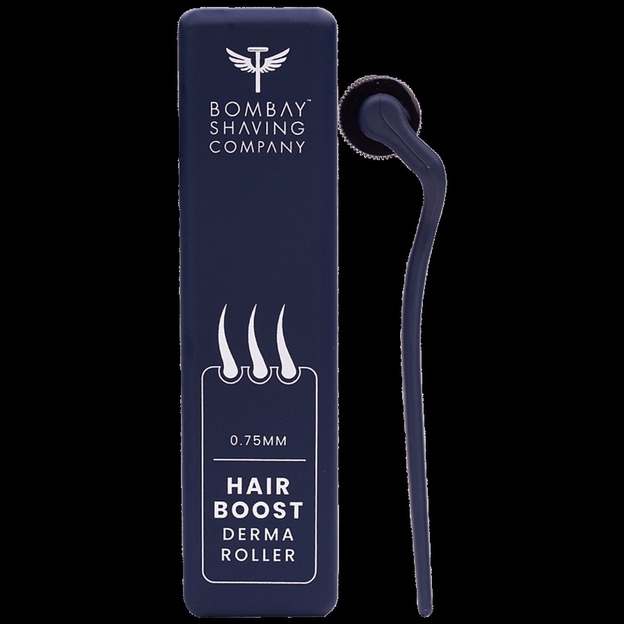 Bombay Shaving Company Hair Boost Derma Roller - 540 Titanium Needles 0.75 mm