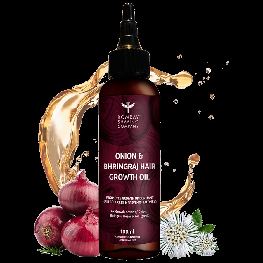 Bombay Shaving Company Onion and Bhringraj Hair Oil