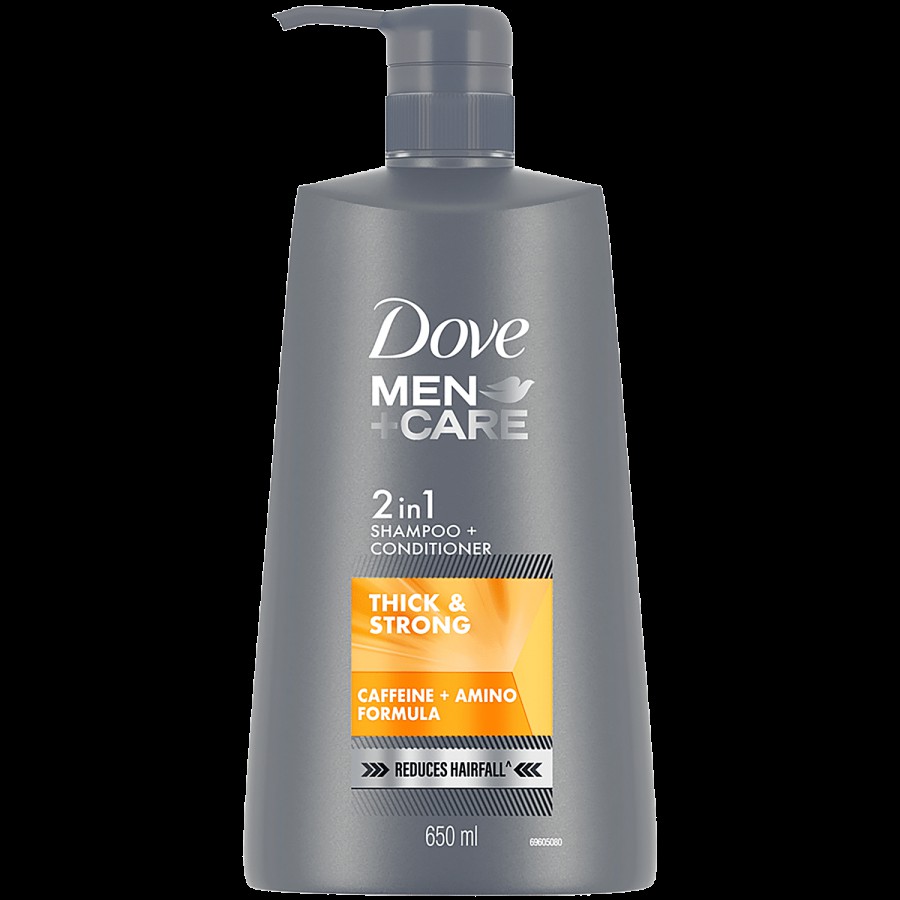 Dove Men+Care Thick & Strong 2 In1 Shampoo + Conditioner