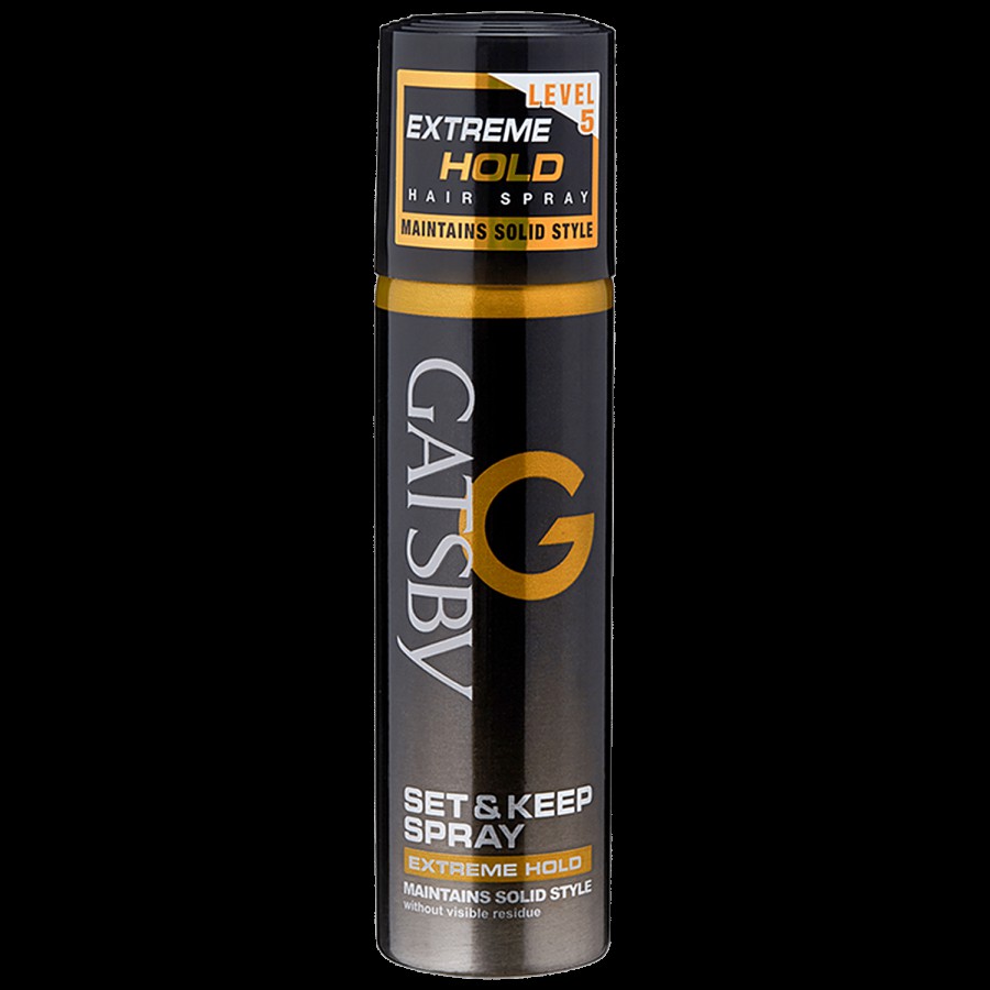 Gatsby Hair Spray Set & Keep - Extreme Hold