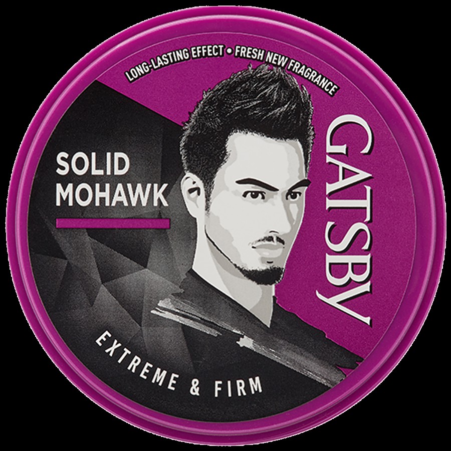 Gatsby Hair Styling Wax Solid Mohawk - Extreme & Firm