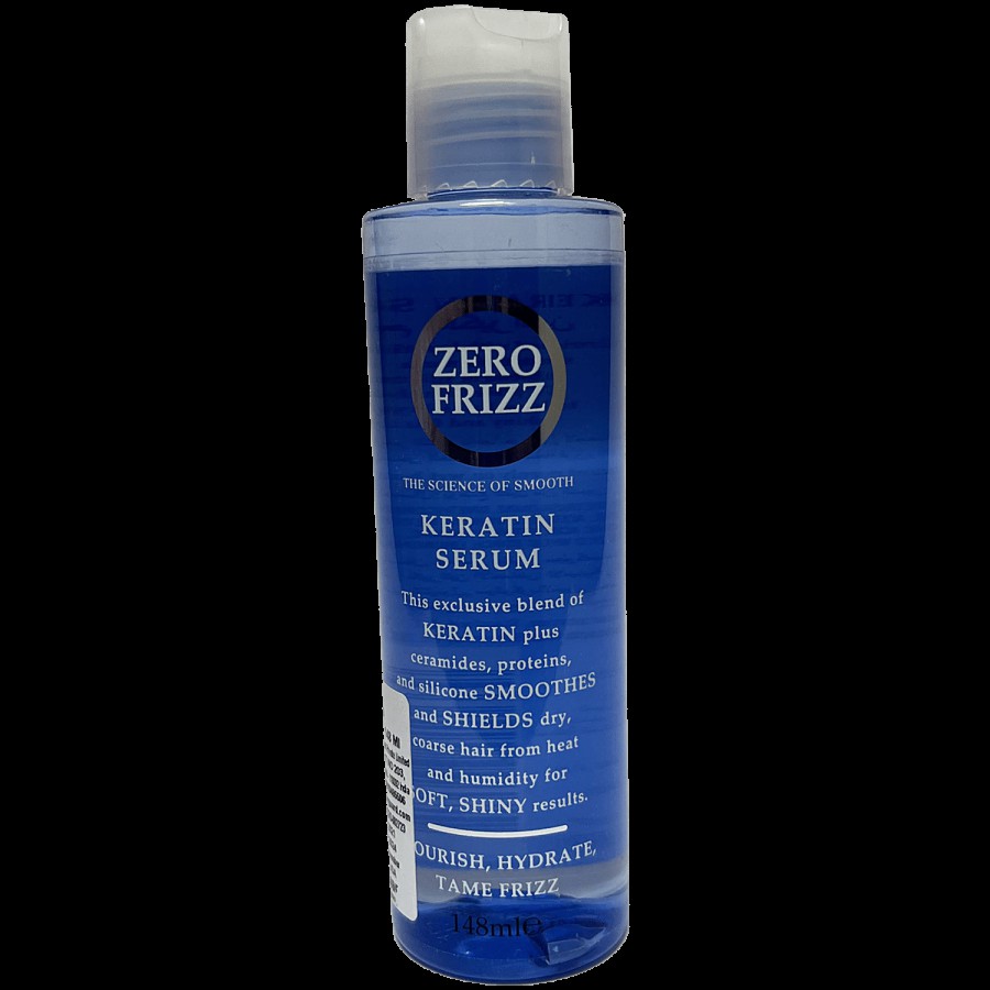 High Ridge Brands Zero Frizz - Keratin Serum For Soft & Shiny Hair