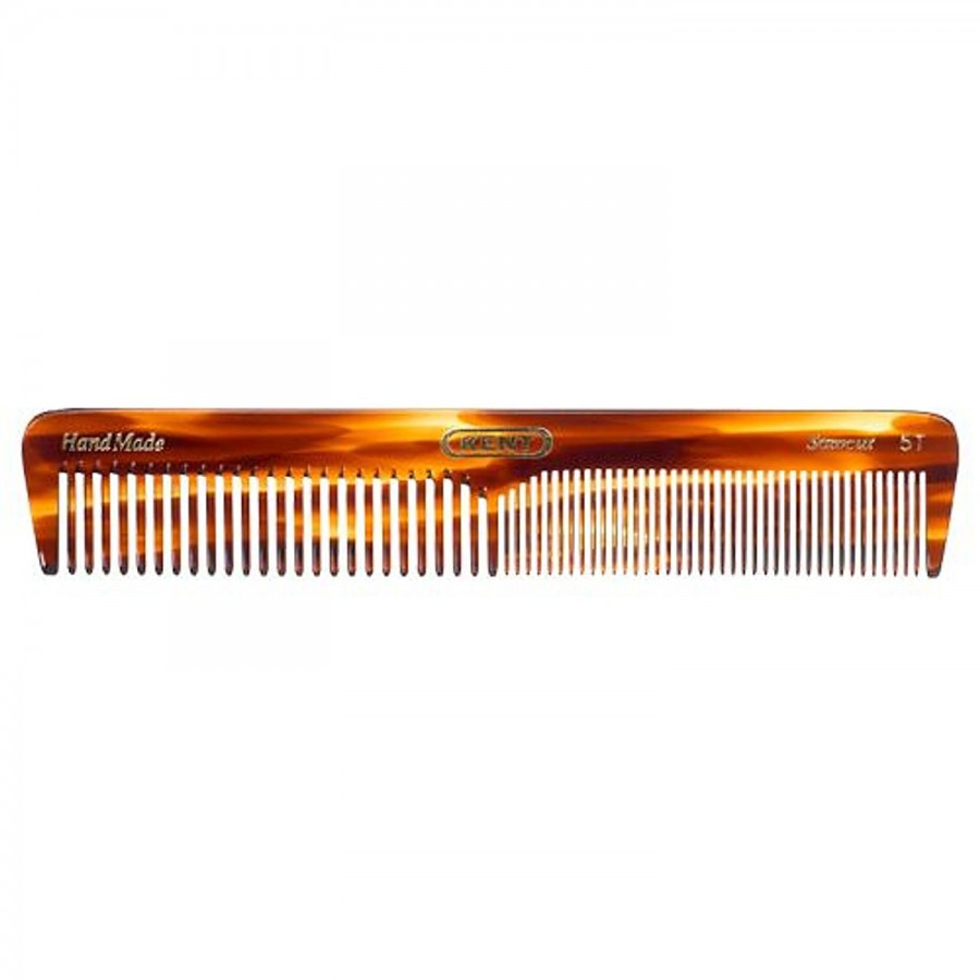 Kent Beauty A 5T The Hand Made Coarse/Fine Comb For Men - 17 cm