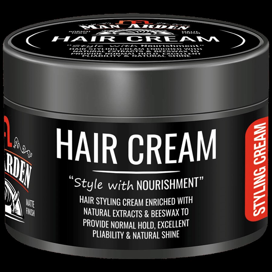 Man Arden Hair Cream - Styling With Normal Hold & Matte Finish