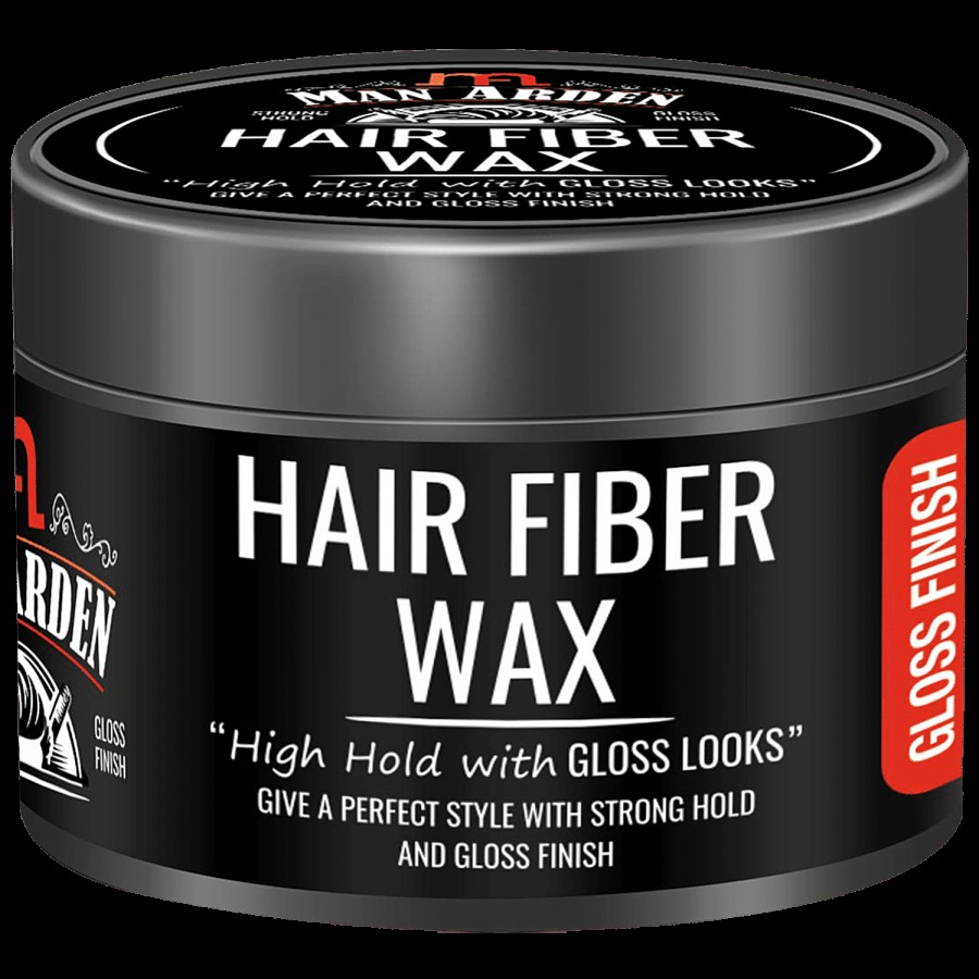 Man Arden Hair Fiber Wax - Strong Hold With Gloss Finish