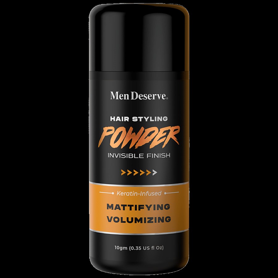 Men Deserve Hair Styling Powder - For Strong Hold