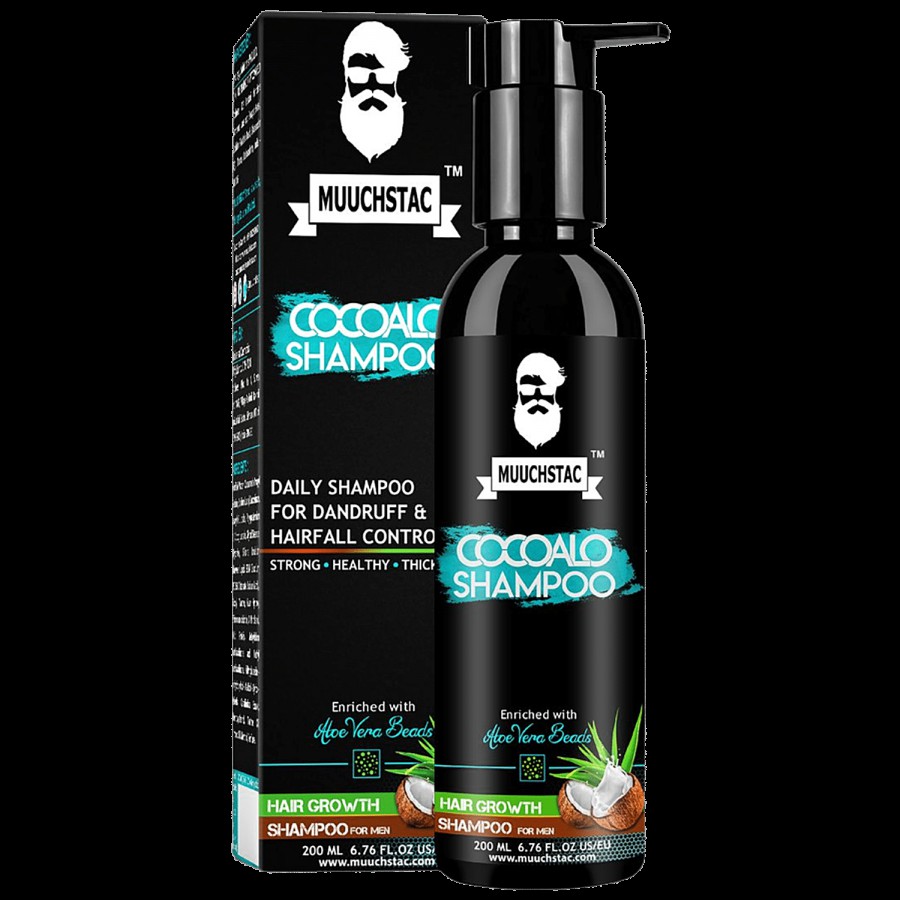 Muuchstac Cocoalo Daily Shampoo - For Dandruff & Hairball Control