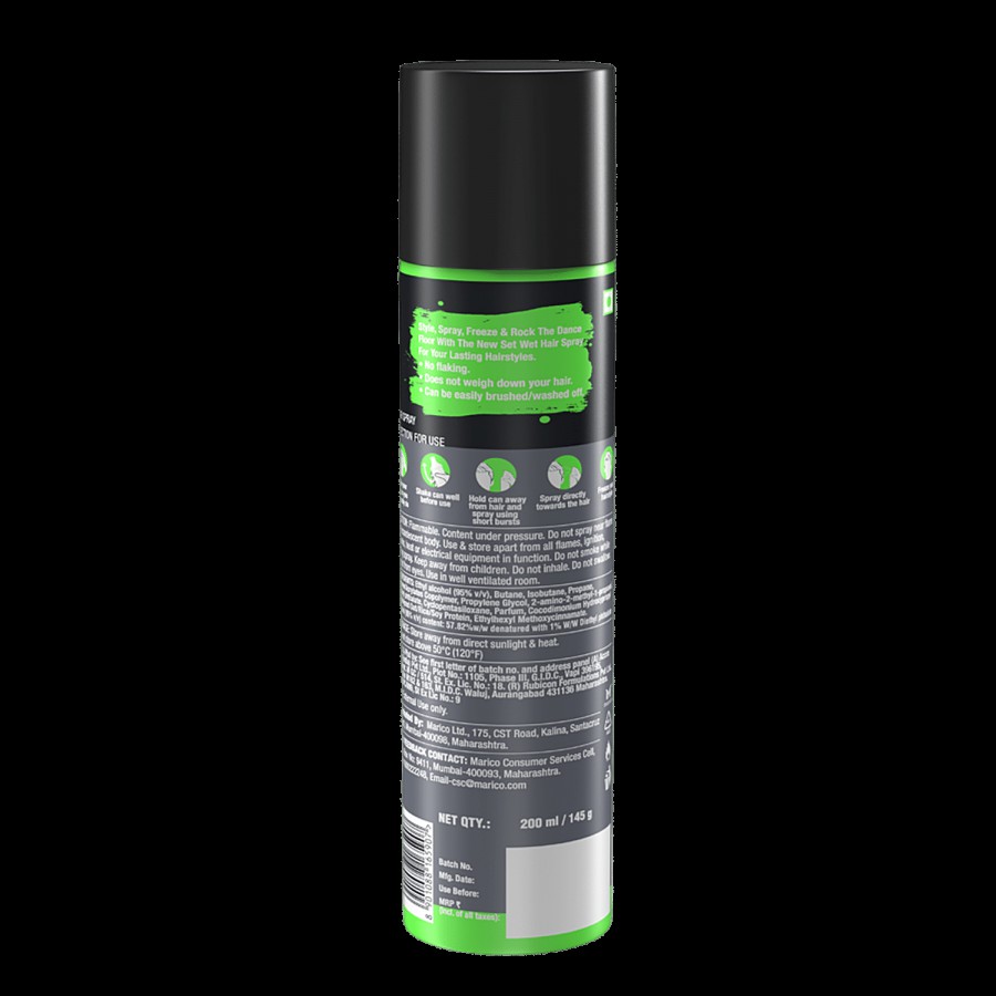 Set Wet Extreme Hold Styling Hair Spray For Men - Style