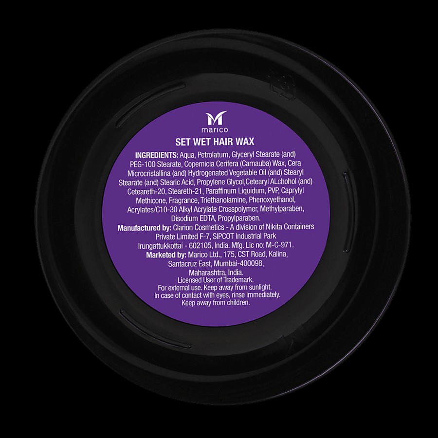 Set Wet Matte Hair Wax For Men