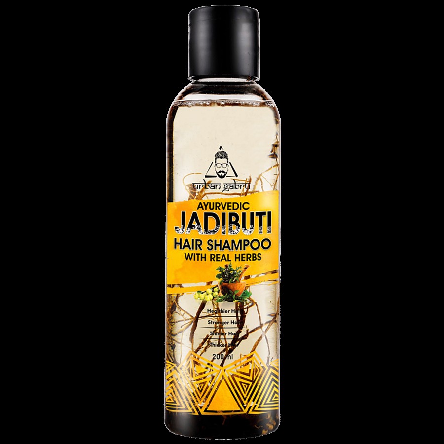 urban gabru Ayurvedic Jadibuti Hair Shampoo - With Amla