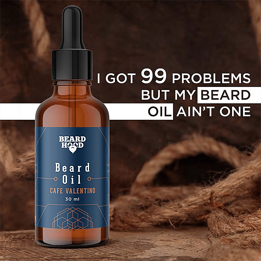 BEARDHOOD Cafe Valentino Beard Oil - Beard Nourishment