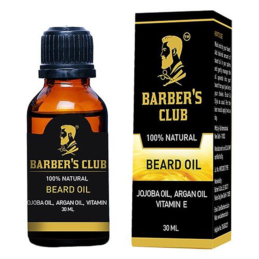 Barber's Club Beard Oil - 100% Natural