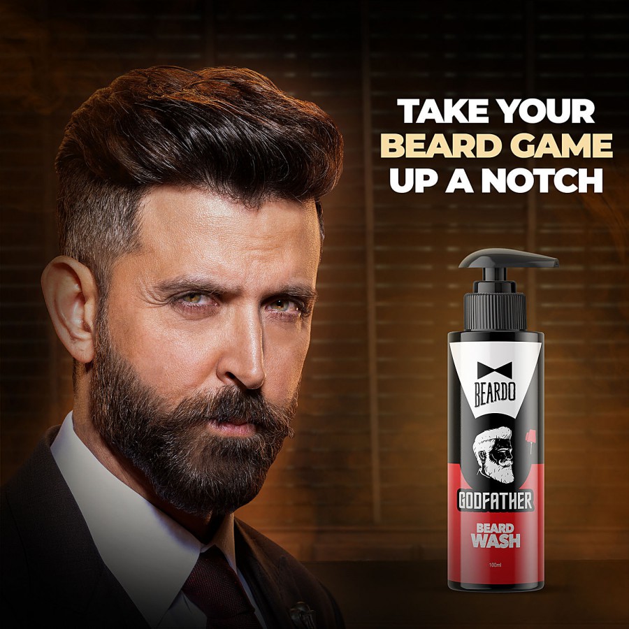 Beardo Godfather Beard Wash - For Men