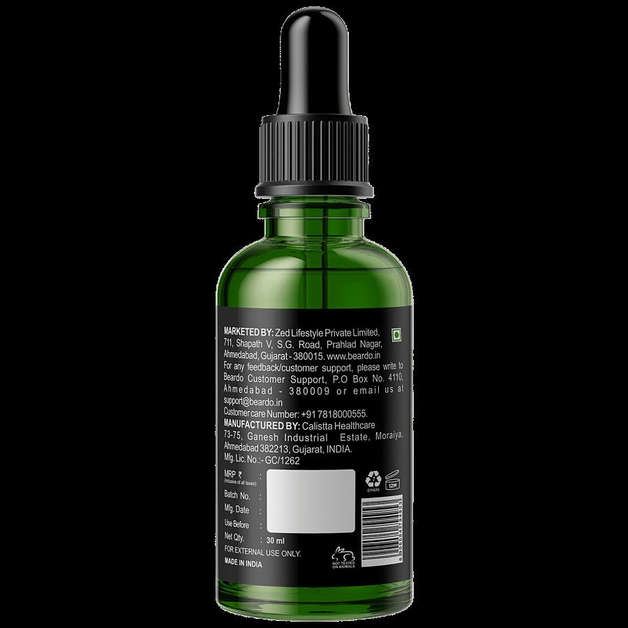 Beardo Hemp Beard Oil - For Men