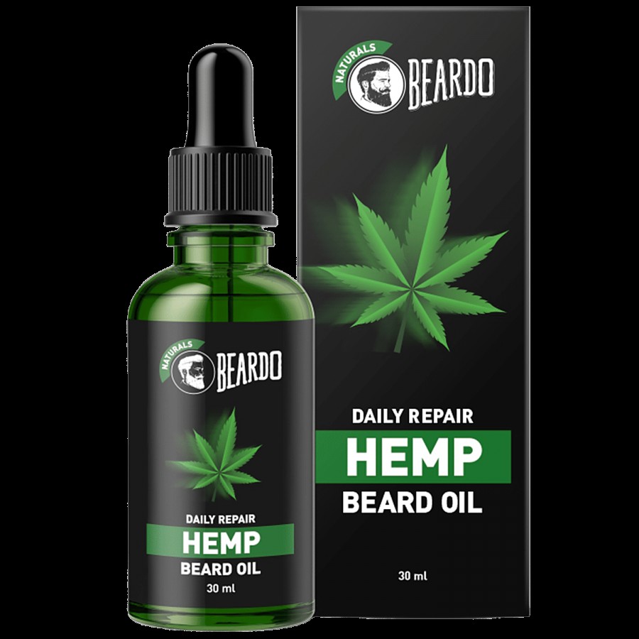 Beardo Hemp Beard Oil - For Men