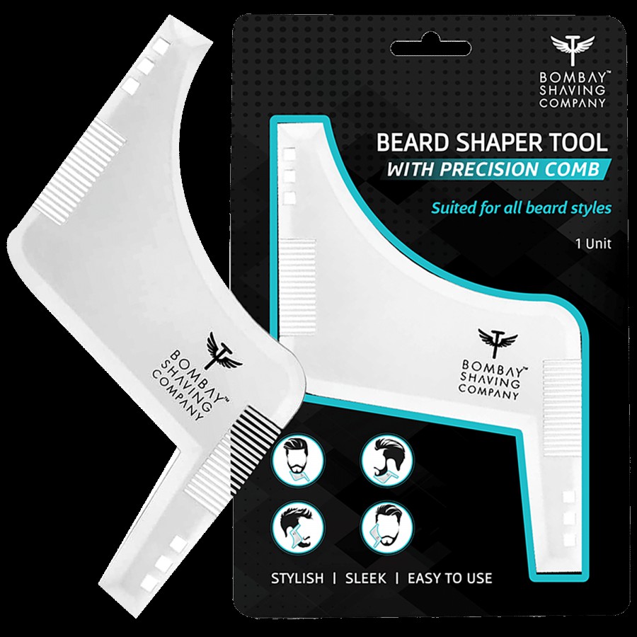 Bombay Shaving Company Beard Shaper Tool - With Precision Comb