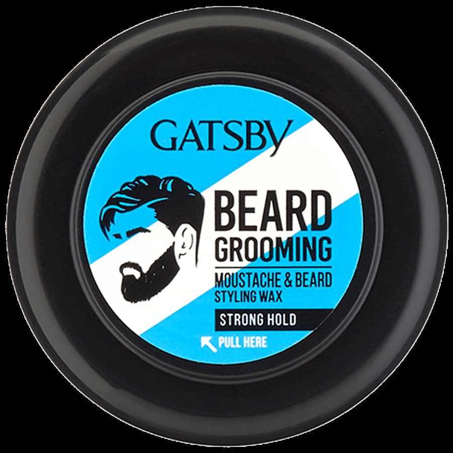 Gatsby Moustache & Beard Styling Wax - For Grooming