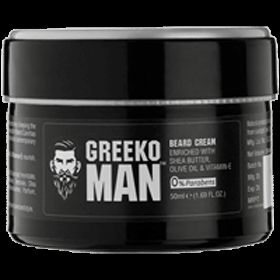 Greeko Man Beard Cream - With Shea Butter