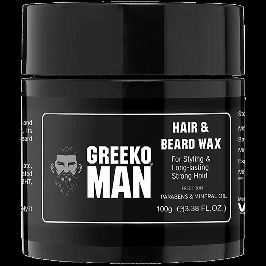 Greeko Man Hair & Beard Wax