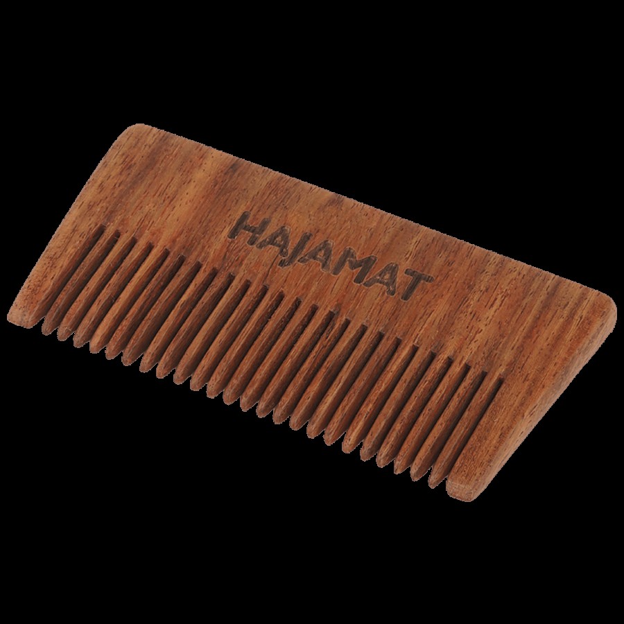 Hajamat Wooden Beard Comb - Hand Crafted