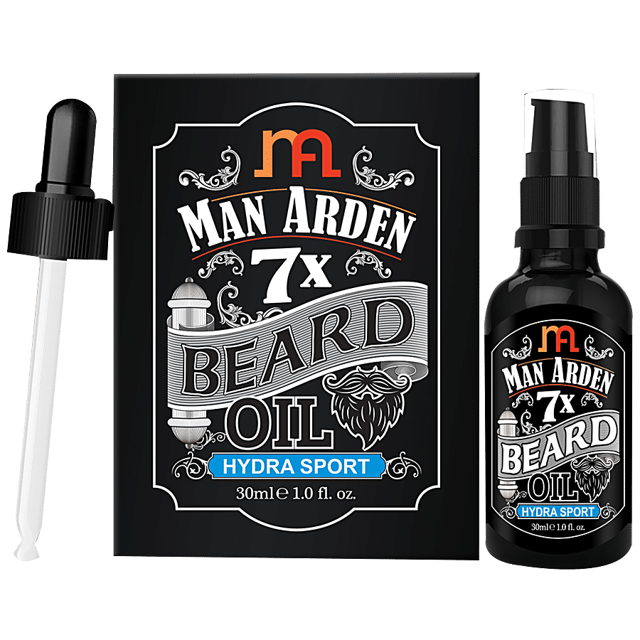 Man Arden 7X Beard Oil - Hydra Sport