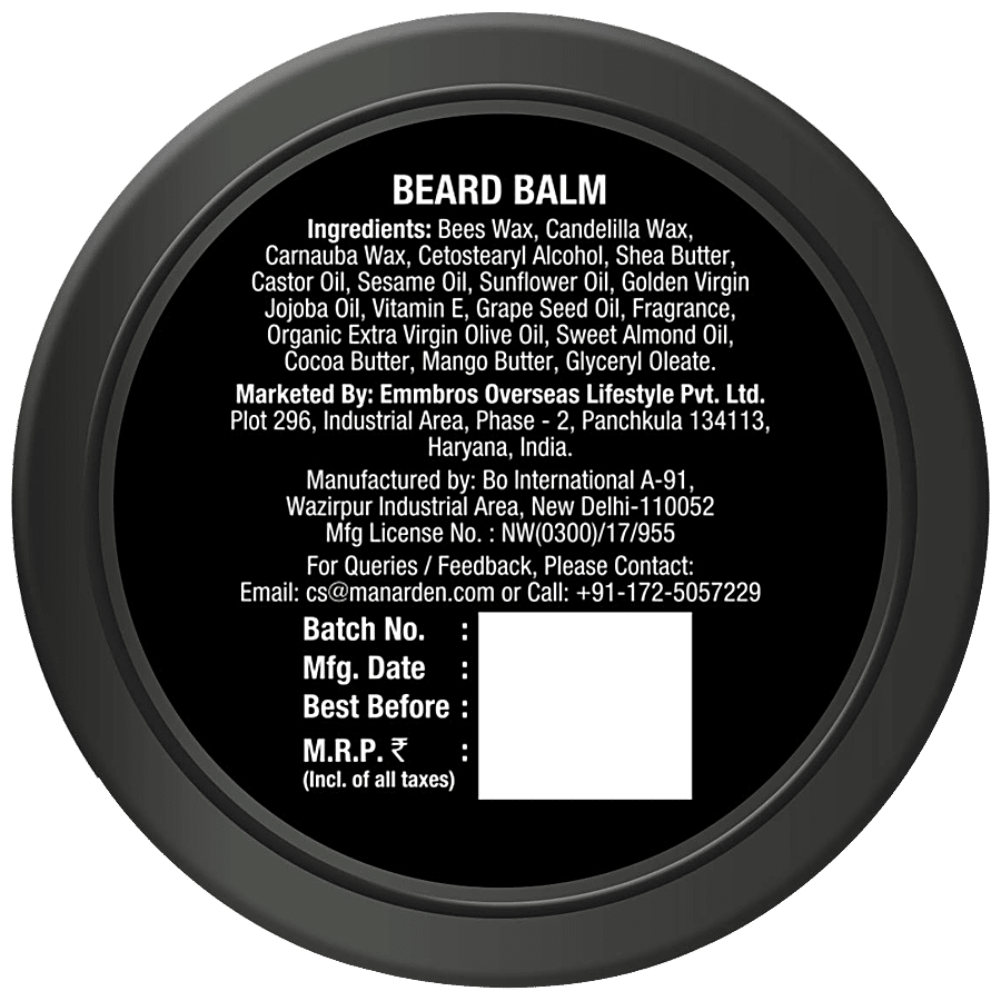 Man Arden Beard Balm - Soften & Moisturizes