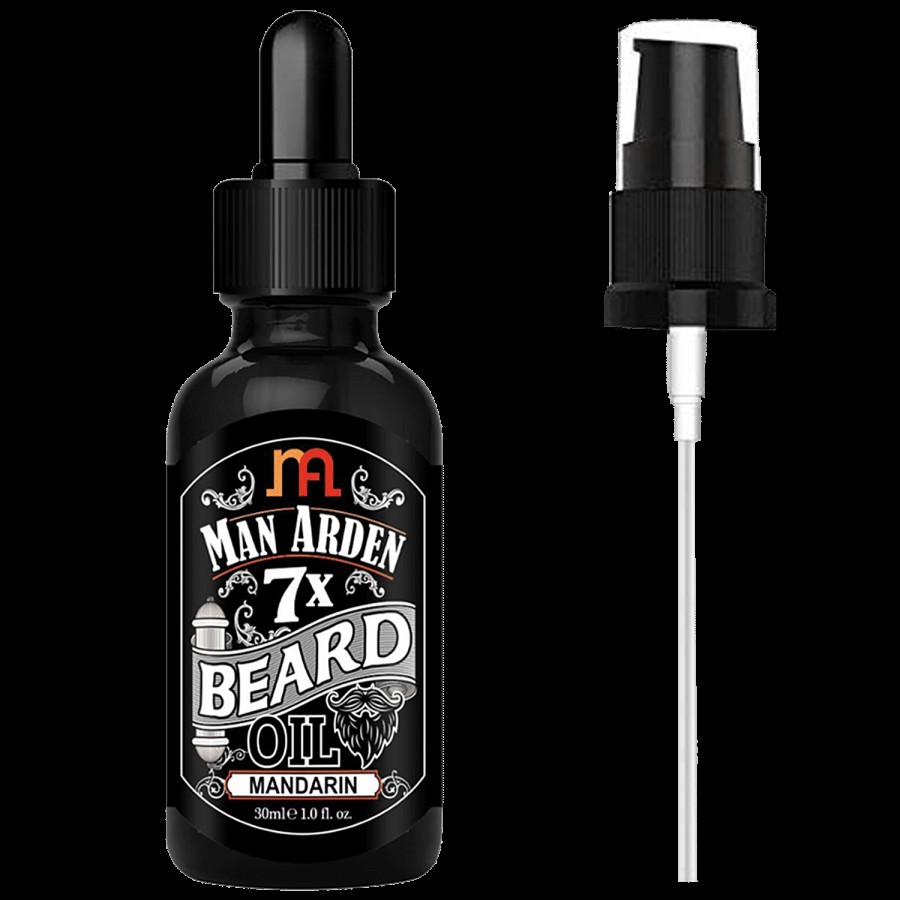 Man Arden 7X Beard Oil - Mandarin