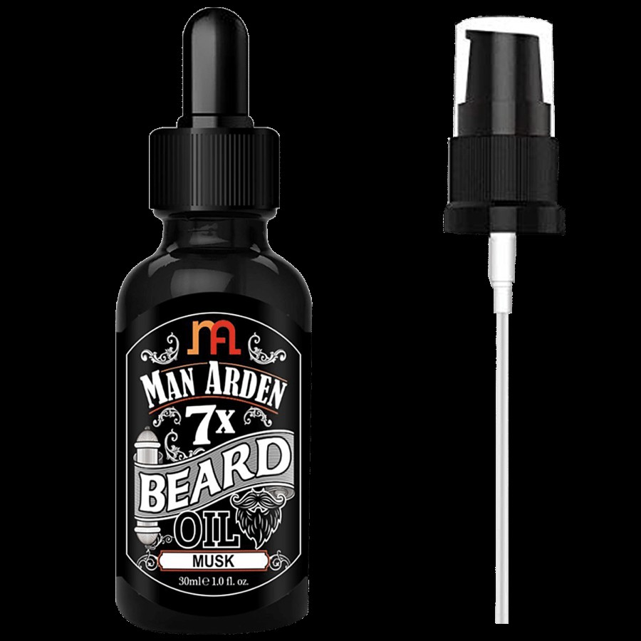 Man Arden 7X Beard Oil - Musk