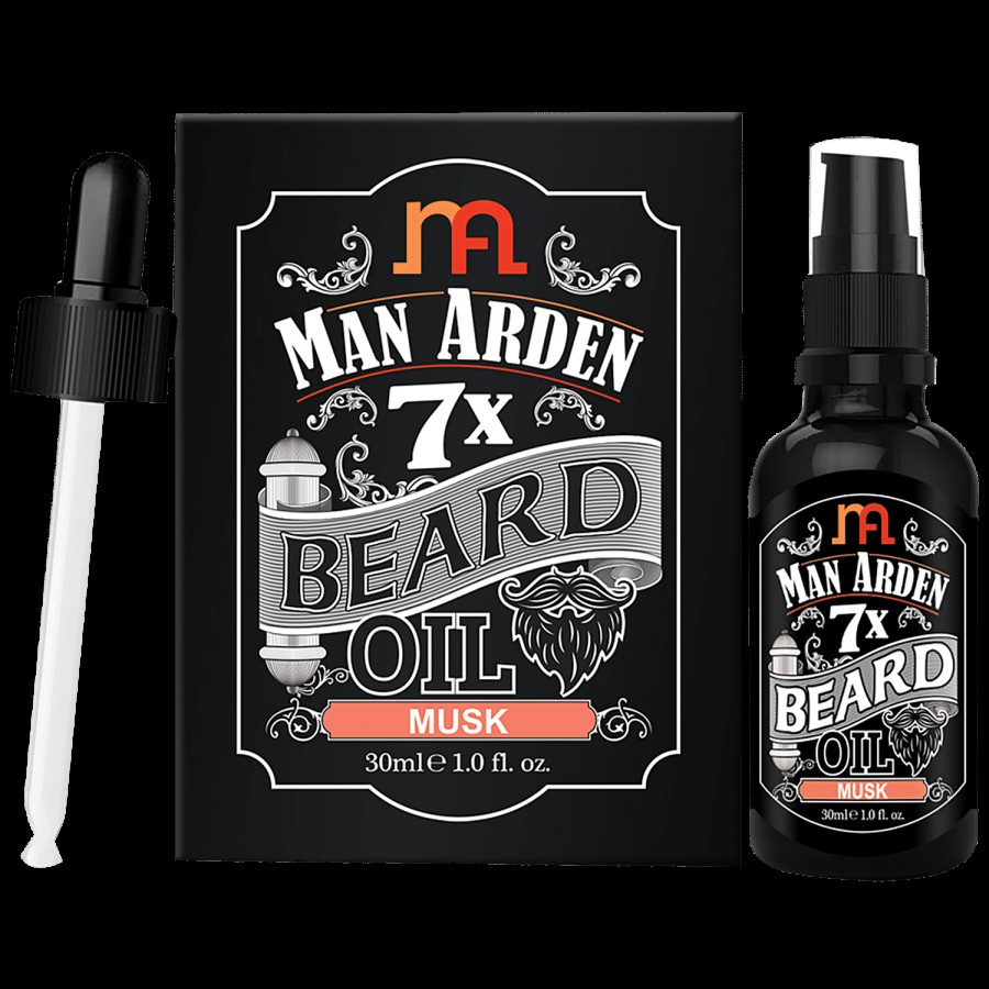 Man Arden 7X Beard Oil - Musk