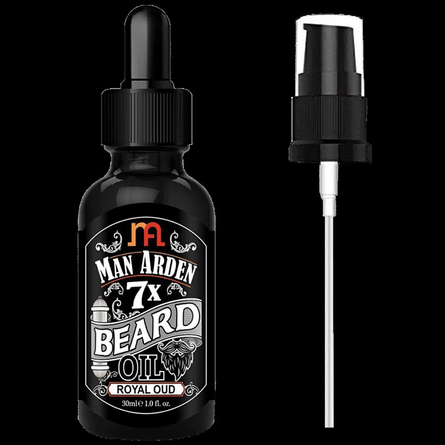 Man Arden 7X Beard Oil - Royal Oud