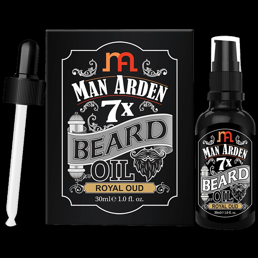 Man Arden 7X Beard Oil - Royal Oud