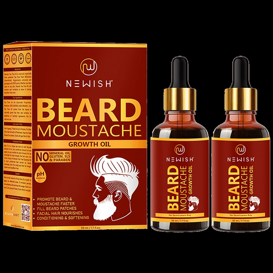 Newish Beard Growth Oil - For Men