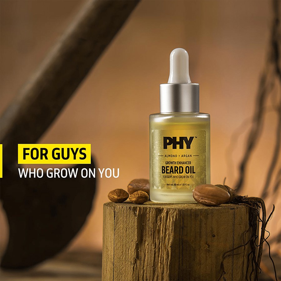 Phy Almond & Argan Beard Oil - Growth Enhancer