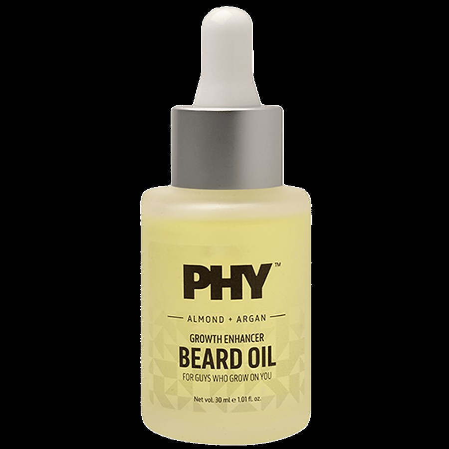 Phy Almond & Argan Beard Oil - Growth Enhancer