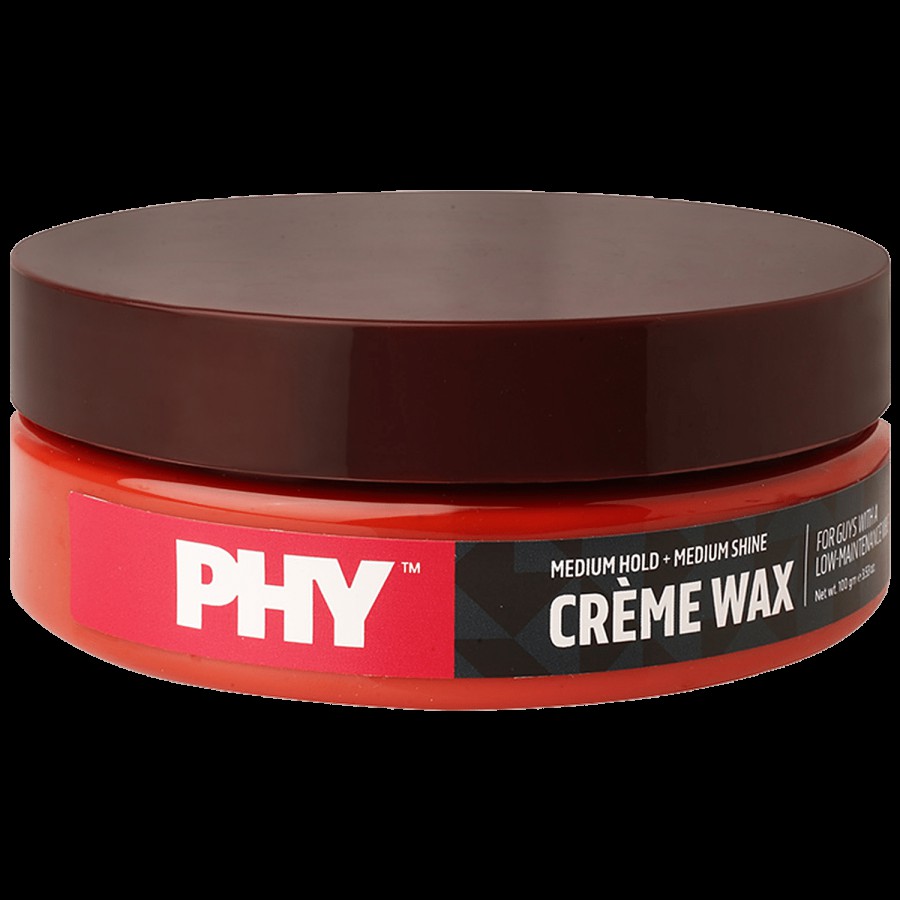 Phy Creme Wax - Medium Hold & Shine