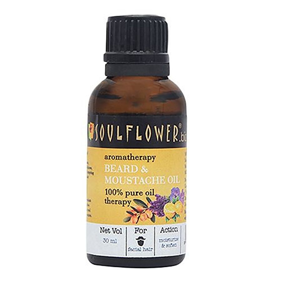 Soulflower Beard & Moustache Oil