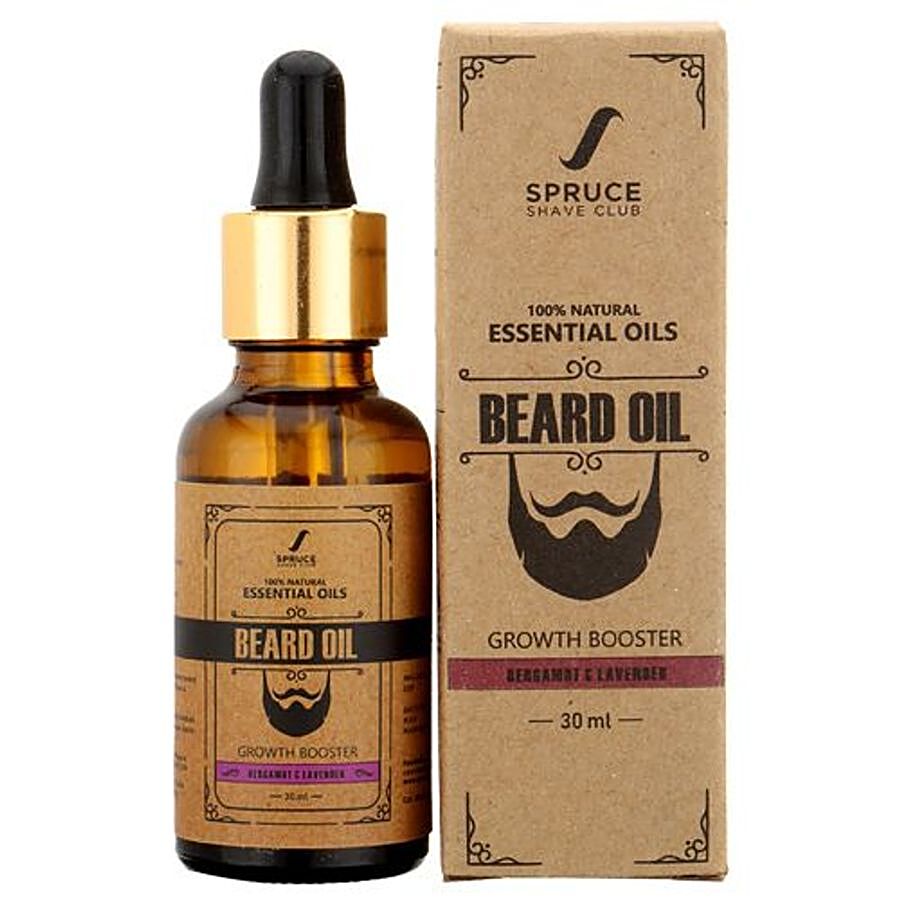 Spruce Shave Club Beard Growth Oil - Bergamot & Lavender