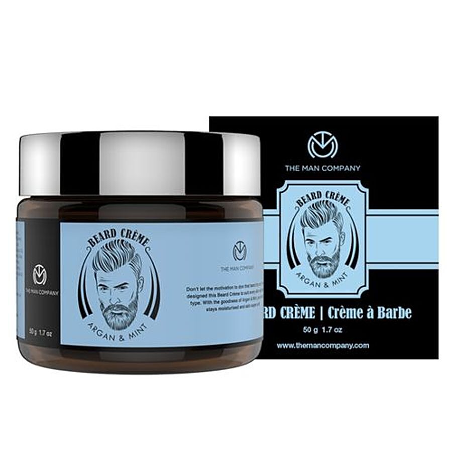 The Man Company Beard Softening Cream - Argan & Mint