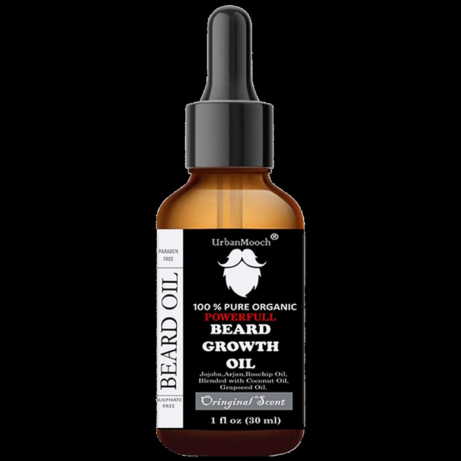 UrbanMooch Powerful Beard Growth Oil - Original Scent