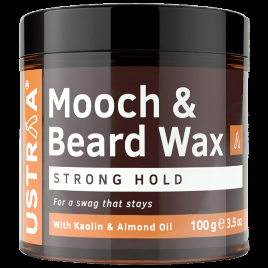 Ustraa Beard & Mooch Wax - Strong Hold