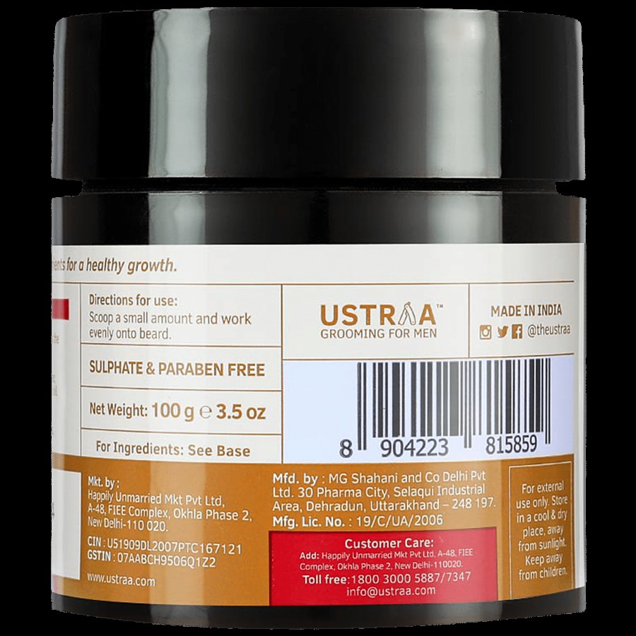 Ustraa Beard Softener - Woody