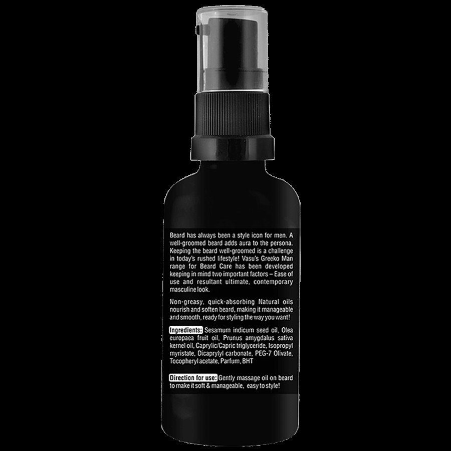 Vasu Greeko Man Beard Oil