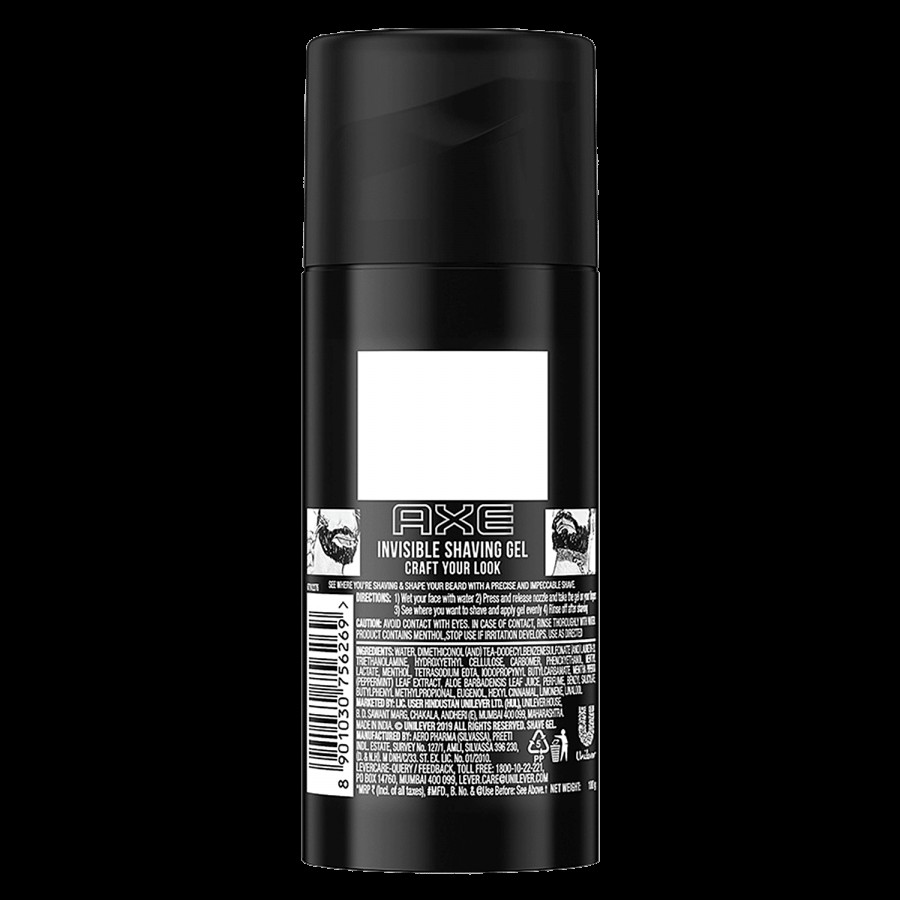 Axe Invisible Shaving Gel - Beard Grooming