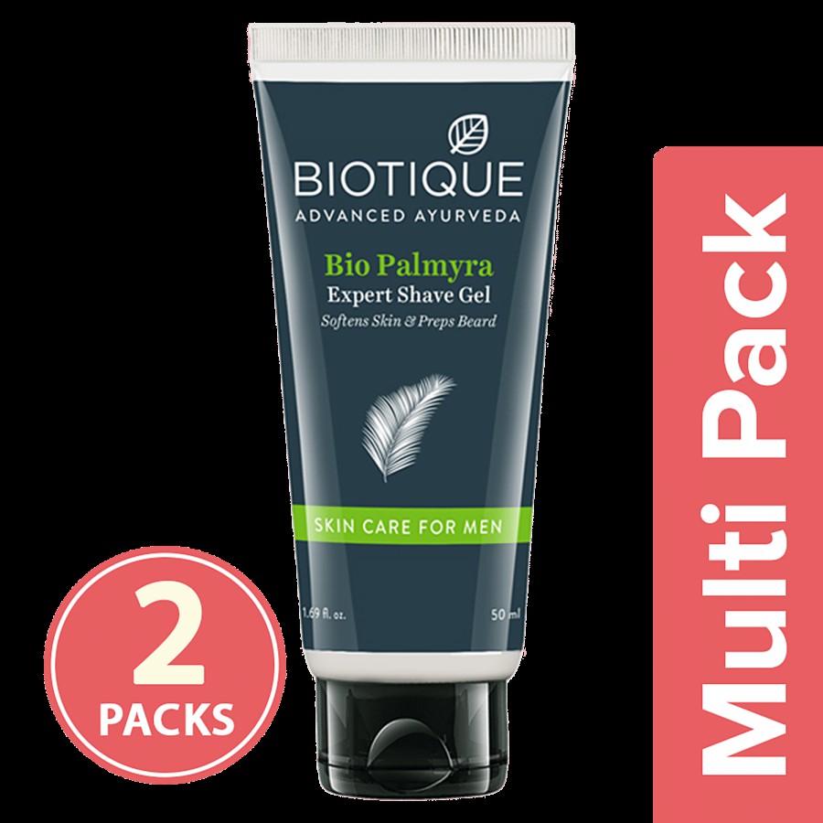 BIOTIQUE Bio Palmyra Expert Shave Gel