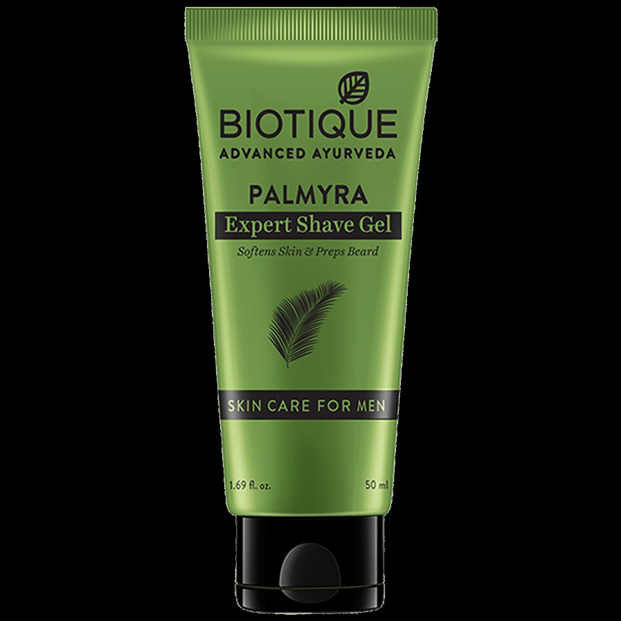 BIOTIQUE Expert Shave Gel - Palmyra