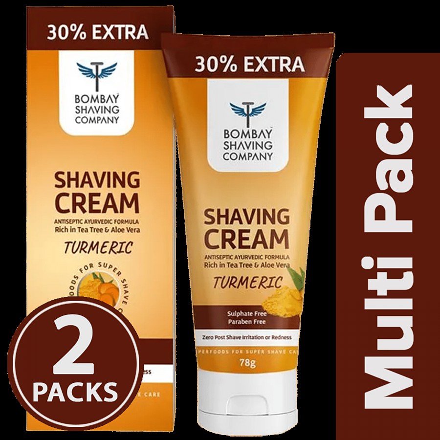 Bombay Shaving Company Turmeric Shaving Cream