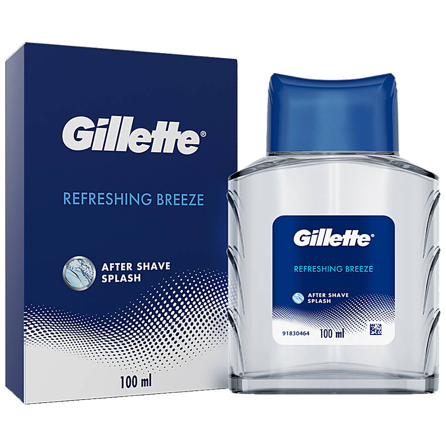 Gillette After Shave Splash - Refreshing Breeze