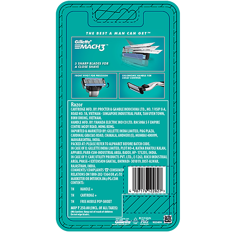 Gillette Mach 3 Special Edition - Men’s Razor