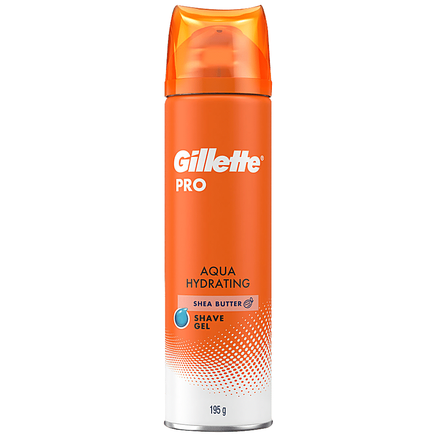 Gillette Pro Aqua Hydrating Shave Gel - Shea Butter